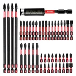 Impact Tough Magnetic Mixed 45pack Insert Driver Bits, S2 Alloy Steel. Fixed Price $33.08.