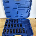 Cornwell Metric & Sae Universal Swivel Power Impact Socket Set 3/8" Drive Usa. Fixed Price $639.95.