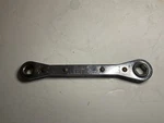 Mac Tools Rw 1214 3/8" - 7/16" Flip Ratchet Wrench 6 Point Ln Cond. Fixed Price $5.49.