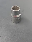 Snap-on Tools Usa New 3/8" Drive Sae #12 Hex Shallow Spline Socket Fes120b. Fixed Price $69.99.