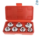 7pcs Oil Filter Socket Set Cup Tool Cap Wrench 24 27 29 30 32 36 38mm. Fixed Price $18.89.