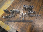 Misc Husky 36 Pc Socket & Wrench Attachments, Vgc.. Fixed Price $45.00.