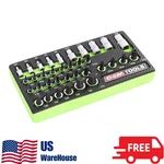 1/4'' 3/8'' Star Socket Set Master Torx Bit W/ Sae Metric Hex Oem Foam Tool Tray. Fixed Price $89.99.