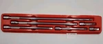 Snap-on 106atmxwp 1/4" Drive 6-pc Knurled Wobble Plus Extension Set Lightly Used. Fixed Price $140.00.