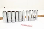 Mac Tools Mdg5mm-mdg14mm 5-14mm 1/4" Drive 6 Point Chrome Deep Socket Set Usa. Fixed Price $150.99.
