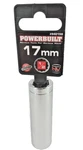Powerbuilt 1/2" Drive Socket 17mm No.940158 New Lifetime Warranty Metric. Fixed Price $16.99.