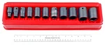 Snap-on Set 11 Pc 6 Point 1/2" Dr Im320-im120a Shallow Impact Socket 311imya. Fixed Price $179.99.