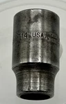 Snap-on 7/16 Shallow Socket Dt 14 1/2 Dr 6 Point. Fixed Price $18.99.