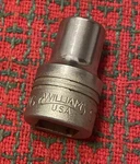 Vintage J H Williams 7/16" Socket 1/2 Drive St-1214 Usa Excellent. Fixed Price $9.99.