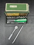 Sk Dresser Tools Usa Nos 1/4 Socket Ratchet Set 15pc Sae See Notes 4915. Fixed Price $129.00.