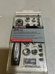 New Task Force 1/4" Drive Ratchet Sockets And Driver Bit Set 24pc With Case. Fixed Price $15.00.