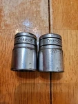 Snap On 1/2 Drive 3/4 6&12pt Shallow Sockets For Parts Lot Of 2. Fixed Price $22.00.