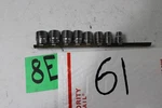 Blackhawk Usa 3/8" Dr Sae 8 Pc Socket Set 12pt. Fixed Price $34.99.