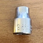 Craftsman Usa 9mm Socket 6 Point 3/8" Drive 45851 Easy Read (stamped And Etched). Fixed Price $10.00.