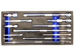 Cornwell Tools 12 Piece Combination Drive Extension Set With Foam Tray Cbpe12st. Fixed Price $139.95.