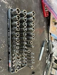 Snap On 40 Piece 1/3 Drive Metric Shallow Mids And Deep Socket Set Tmm Tmms Stmm. Fixed Price $499.00.