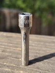 Snap-on Stm6 3/16" Chrome Deep Socket 6 Point 1/4" Drive Usa 2008. Fixed Price $12.99.