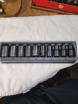 Mac Tools 1/2 Drive Shallow Socket Set 10-19 Impact 6 Pt. Fixed Price $80.00.