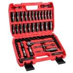 Llnedl 3/8" Drive Impact Socket Set 95pcs, Set, Red Case. Fixed Price $107.95.