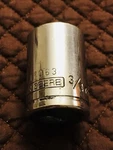 John Deere 1/2 Drive 3/4 Sae Shallow 12 Point Socket Pt17063 Nice N Shiny. Fixed Price $6.95.