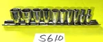 Mac Tools 10 Piece 1/4 Drive Metric Short Chrome Socket Set 6 Point. Fixed Price $125.00.