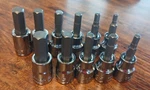 Craftsman 11pc 3/8 Dr Sae Metric Mm Hex Allen Key Bit Ratchet Wrench Socket Set. Fixed Price $23.90.