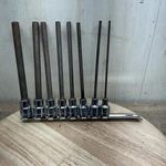 Mac 8pc Xhmml Long Hex Metric Socket Set, 3mm-10mm - Used (j). Fixed Price $85.00.
