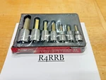 Snap-on Tools Usa New 7pc 1/2" Drive Metric Hex Bit Socket Driver Set 307esamy. Fixed Price $329.95.