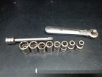 Oxwall 10 Pc Socket Set 1/4" Drive 3/16"-7/16" (usa) Bad Ratchet Teeth. Fixed Price $39.63.