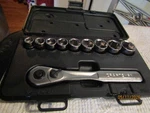 Sears Craftsman Usa 3/8 In Drive Sae 6 Point Socket Set 10 Pc Nos With Case. Fixed Price $24.99.