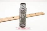 Snap-on Tools S-161 1/2" Drive 12 Point Sae Deep Socket Chrome Usa. Fixed Price $12.99.
