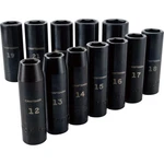 Craftsman Impact Socket Set, Metric, 1/2inch Drive, Deep Sockets, 12pi.... Fixed Price $87.20.
