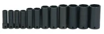 12pc 5/16 - 1", 3/8" Drive,6 Point Impact Deep Socket Set Clip Rail Williams Usa. Fixed Price $85.49.