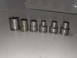 Armstrong 3/8 Drive Set Of 6 12pt & 6pt. Fixed Price $28.00.