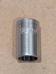 Snap-on Tmd12 1/4" Drive 3/8" 12 Point Socket. Fixed Price $8.00.