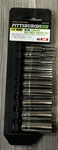 Pittsburgh Pro 1/4 Drive 10 Pc Chrome Socket Set Sae. Fixed Price $24.99.