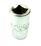 Mac Tools 1/2" 6 Point Shallow Chrome Socket Drive V166r Usa. Fixed Price $10.00.