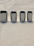 Stanley Socket 6pt 1/4" Drive 1/2" 86-030 3/8" 86-028 11/32" 86-027 5/16 86-026. Fixed Price $11.99.