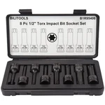 Bilitools 8-piece T35, T40, T45, T50, T55, T60, T70, T80, Torx Bit Socket Set. Fixed Price $38.85.