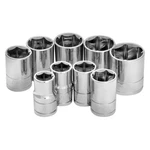 Performance Tool 1/2" Drive Sae 6-point Socket Set 9 Pieces. Fixed Price $21.07.