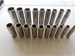 Craftsman 1/2 & 3/8 Drive Metric Sockets 6pt 12pt 19 Pieces. Fixed Price $49.99.