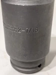 Proto 15039l: 2-7/16" Deep Impact Socket 1-1/2" Drive 6 Point Usa Made. Fixed Price $189.32.