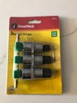 Greatneck 3 Piece Hex Bit Set. Fixed Price $6.99.