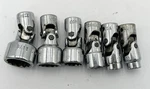 Cornwell Tools Usa 12pt 1/4 Drive Universal Joint Swivel Sockets Sae Set Of 6. Fixed Price $150.00.