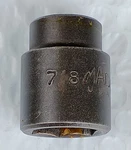 Mac Tools Vp286, 1/2" Drive, 7/8" Impact Socket, Shallow, 6 Point.. Fixed Price $14.79.
