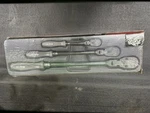 Snap On Rat3hlfdce 3pc 100th Anniversary Flex Head Ratchet Set. Fixed Price $750.00.