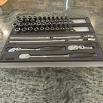 Snap-on 153gss02fmb 53 Pc 1/4 Essential Metric Sae Sockets Ratchets Extensions. Fixed Price $1699.95.