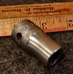 1960 Snap-on Sw412 1/2" Drive 8-point Sae 3/8" Double Square Socket Usa. Fixed Price $12.00.