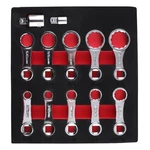 12pcs 3/8" Drive Torque Adapter Extension Set Sae 12-point Socket 5/16"-1". Fixed Price $76.70.