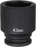 Harfington 6-point Impact Socket 3/4" Drive 43mm Metric 40cr Alloy Steel. Fixed Price $28.41.